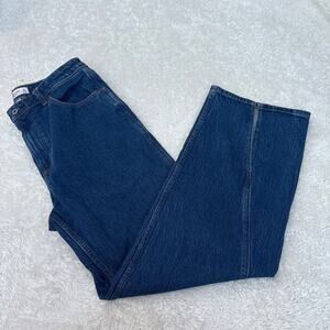 Abercrombie & Fitch Curve Love 90s Relaxed Jeans HR 31 Cotton Preppy School